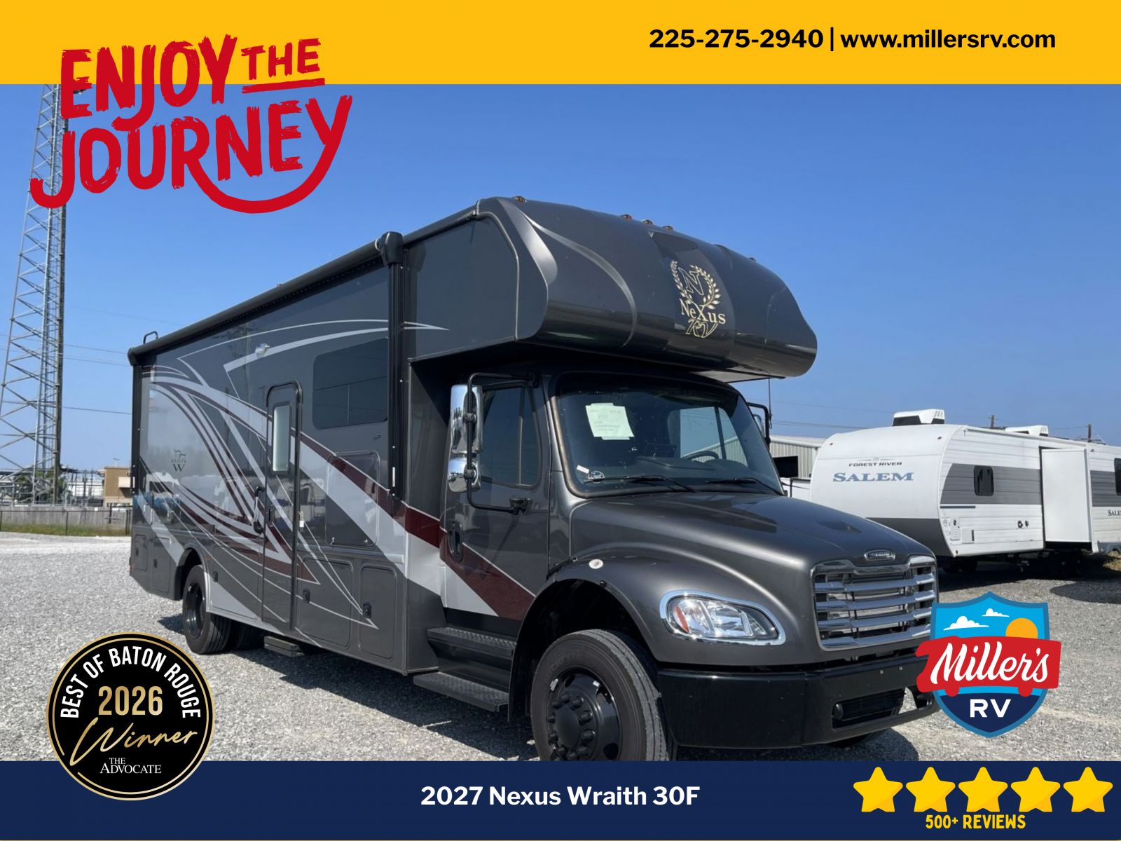 2027 NEXUS WRAITH 30F - Miller's RV