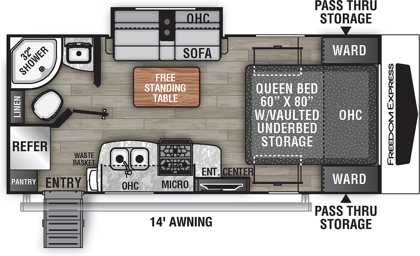 NEW 2024 Coachmen Freedom Express 192RBS ON ORDER! St. Louis, MO