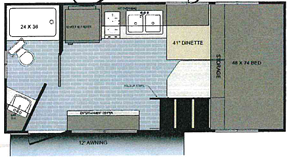 2026 Sunset Park RETRO R136 (JITTERBUG) Floorplan
