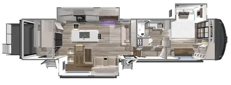 2026 Brinkley RV Model Z 3420 Floorplan