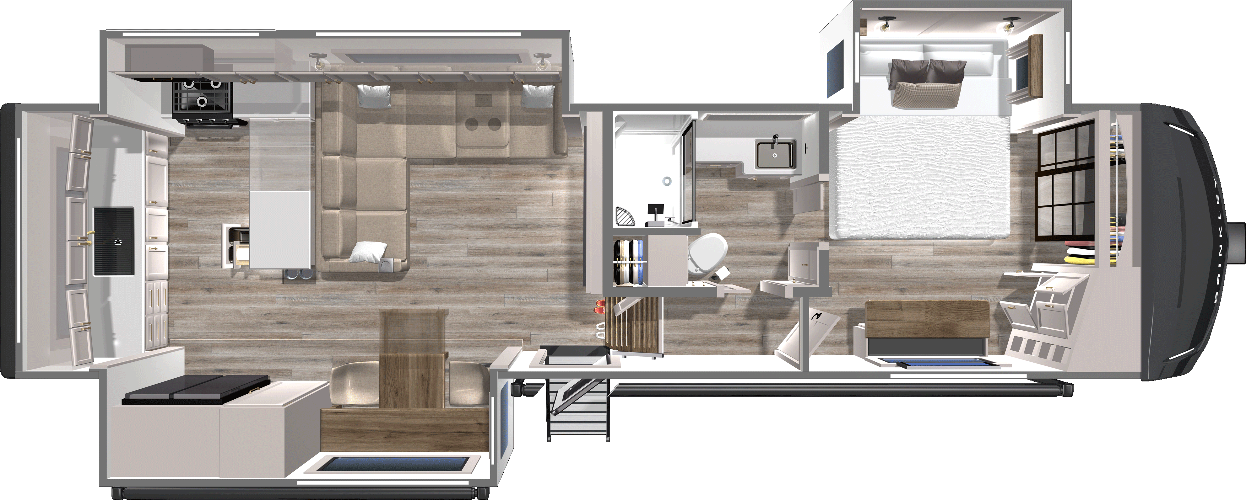 2026 Brinkley RV Model Z 3200 Floorplan