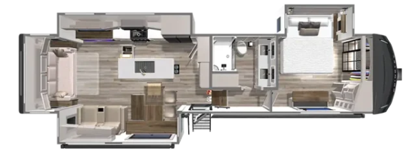 2026 Brinkley RV Model Z 3600 Floorplan