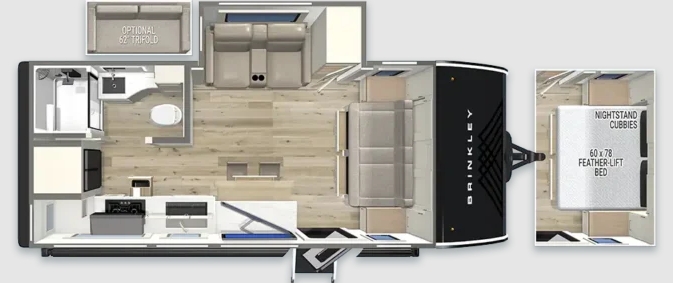 2026 Brinkley RV Model Ix 20x Floorplan