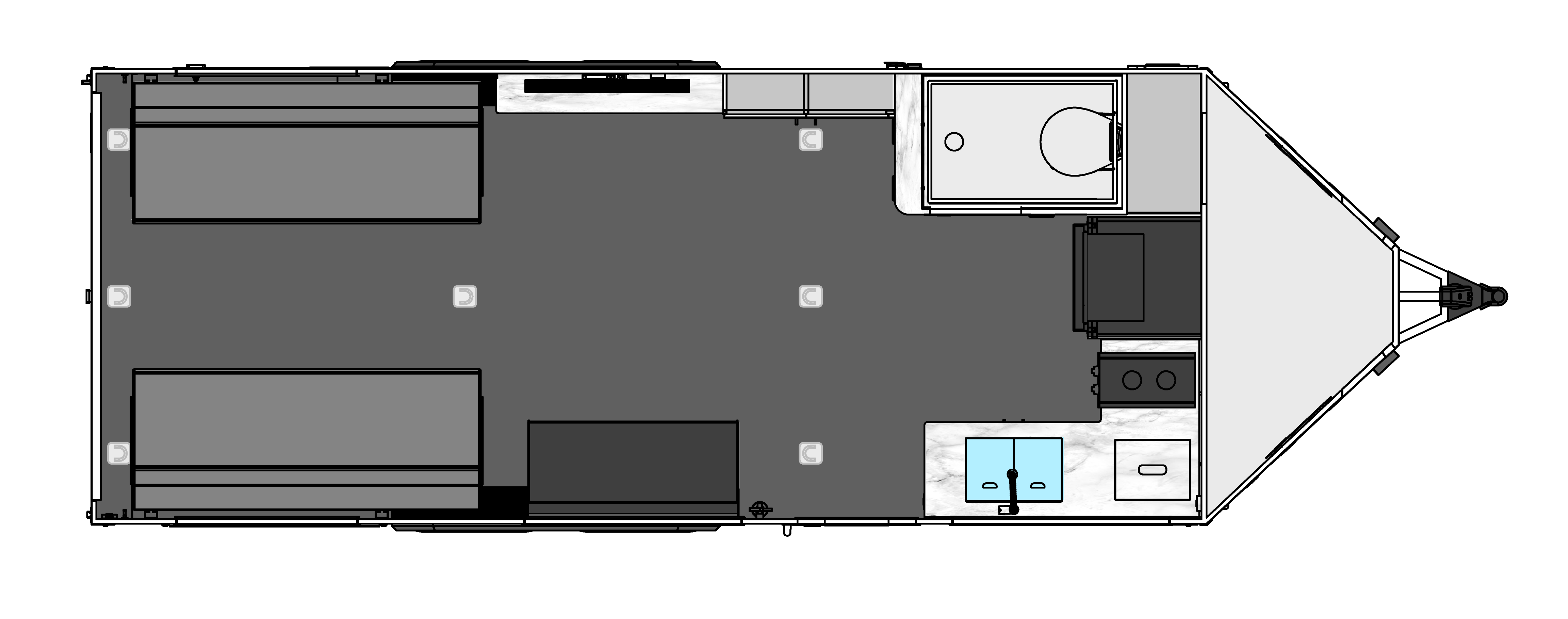 2026 inTech BLACK WING 826-X Floorplan