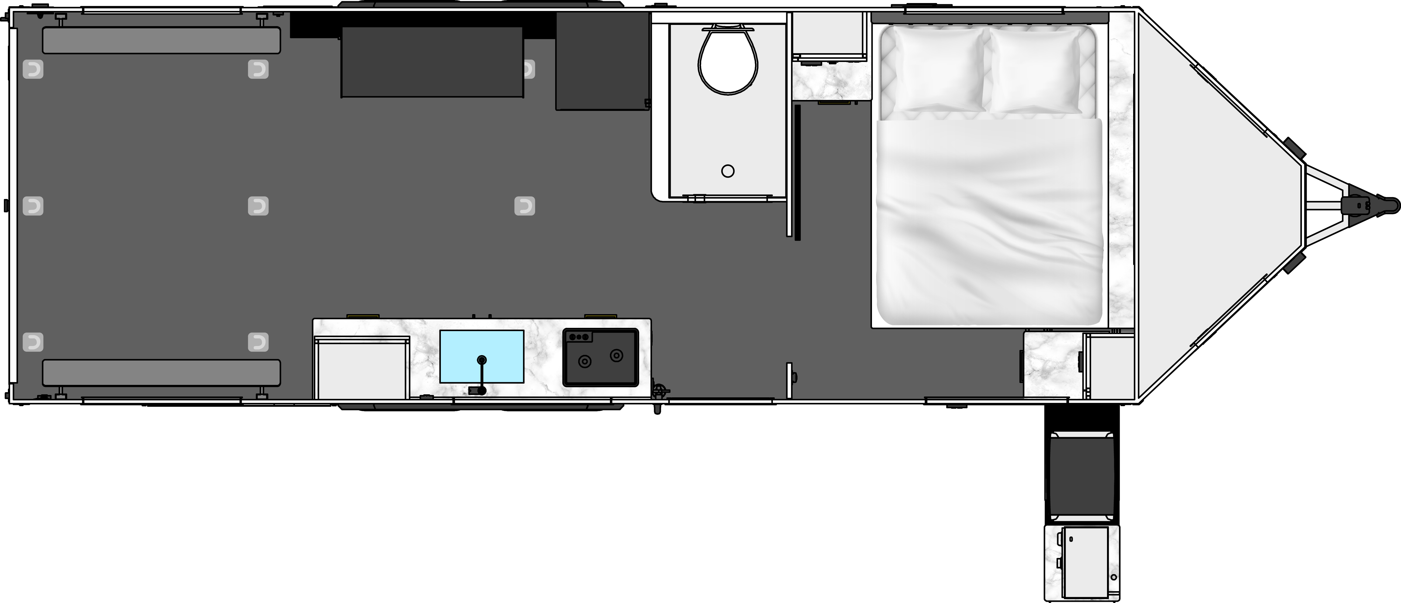 2026 inTech BLACK WING 830-X Floorplan