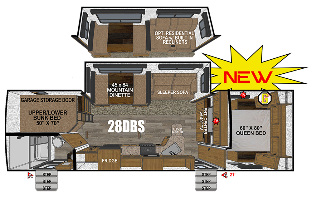 NEW 2027 Outdoors Rv MTN TRX 28DBS T - Rangitsch Brothers RV