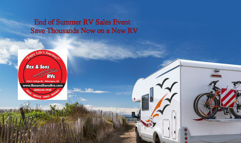 END OF SUMMER RV SALES EVENT