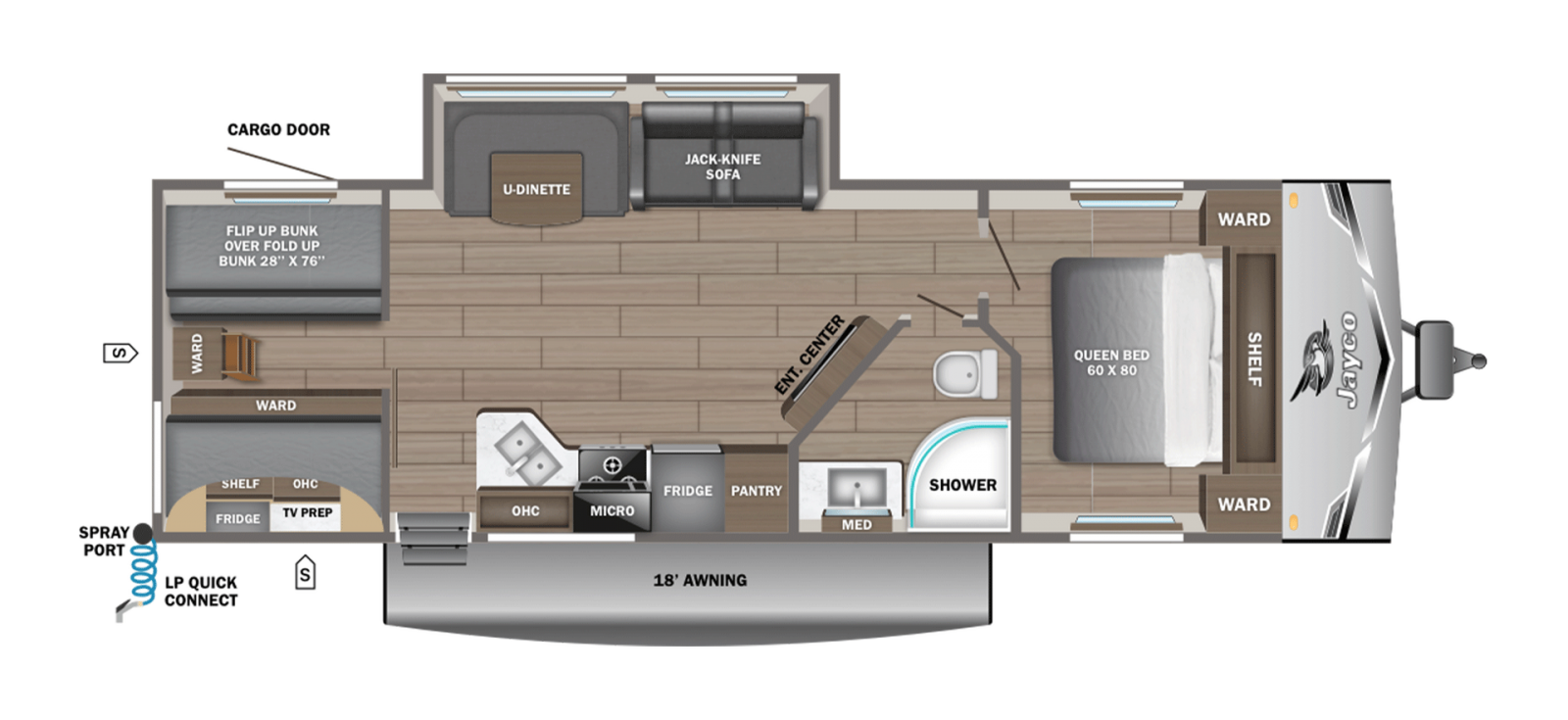 New 2026 Jayco Jay Flight SLX 295TBS - Rick's RV Center