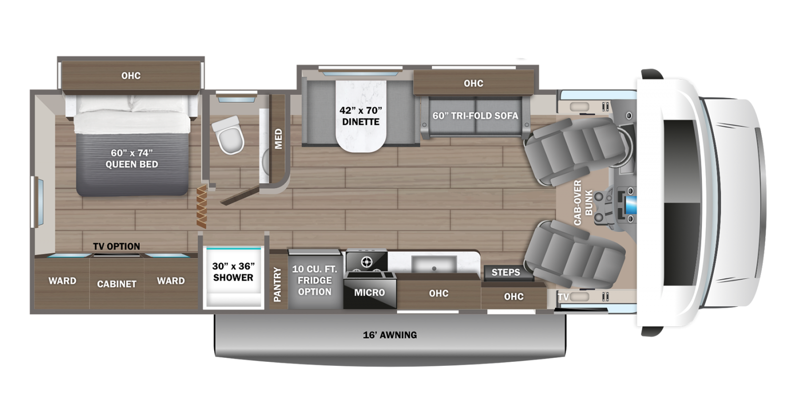 New 2026 Jayco Greyhawk 29MV - Rick's RV Center