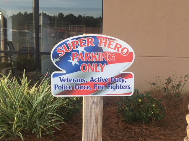 Super hero parking