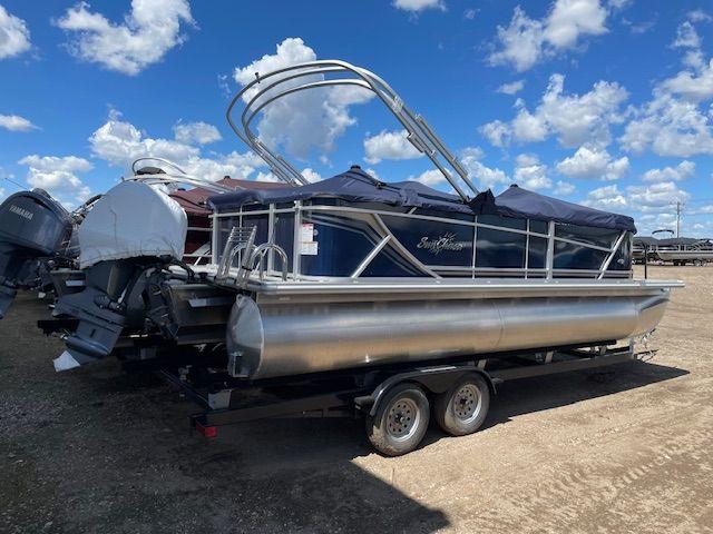 NEW 2024 Sunchaser Geneva DS 22 Cruise Fish and Cruise Tri Toon - Shipwreck Marine