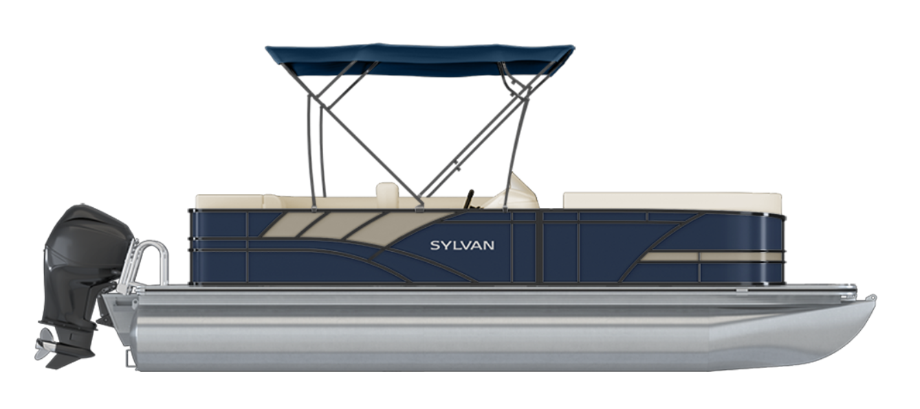 NEW 2025 Sylvan Mirage 8520 CLZ DH PTS Tri Toon - Shipwreck Marine