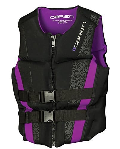 NEW 2018 Obrien Womans flex v-back neo Purple - Shipwreck Marine