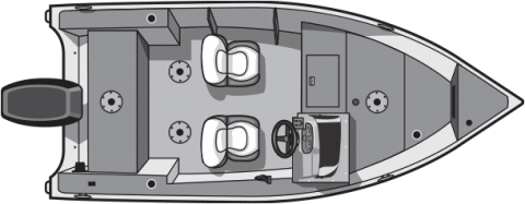 floorplan image of 2025 SMOKERCRAFT RESORTER 151