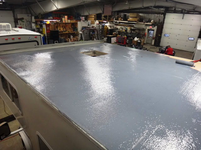 Smith's RV Centre Roof Repair