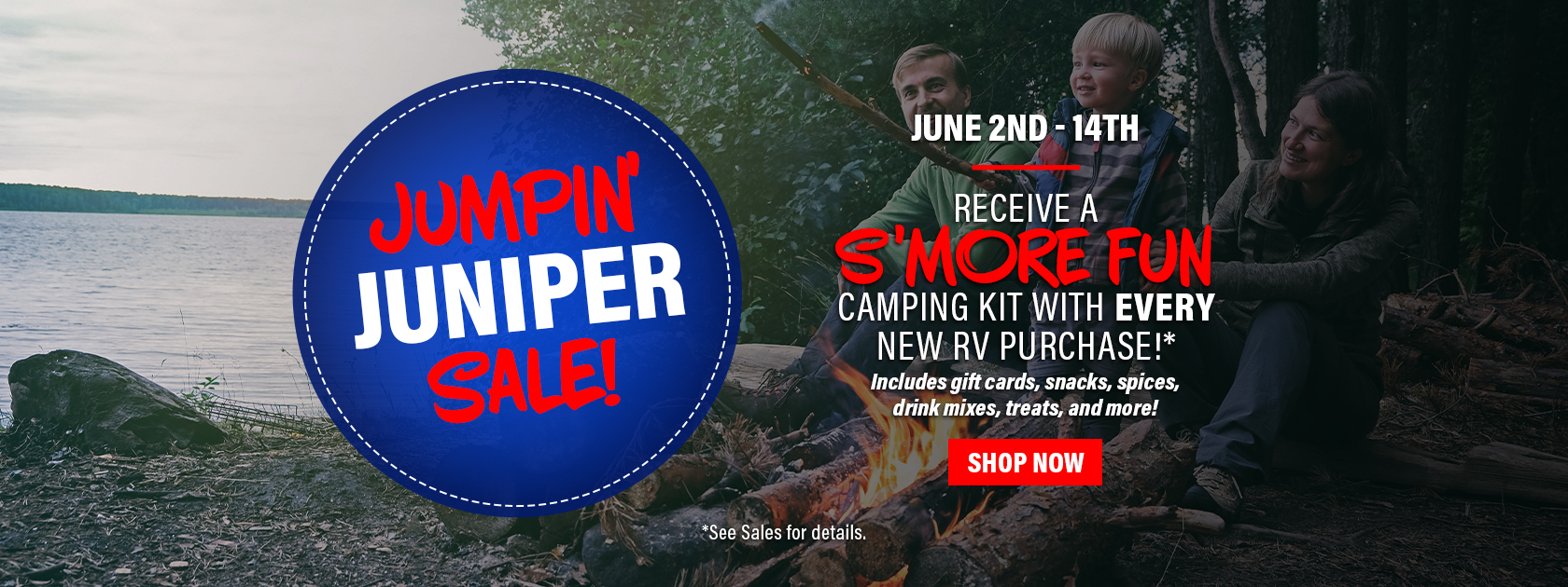 Smiths Jump In Juniper Banner