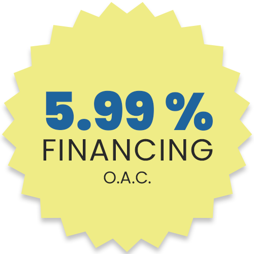 5.99 Percent financing o.a.c
