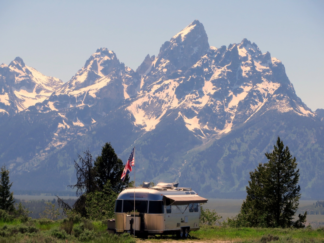 Airstream Grand Tetons Wyoming