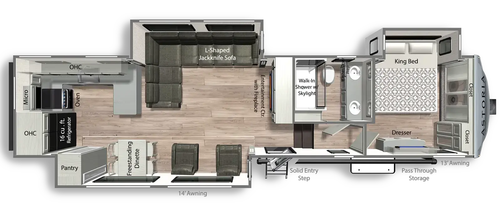 NEW 2026 DUTCHMEN ASTORIA 3403RKP | United RV Center | Ft. Worth