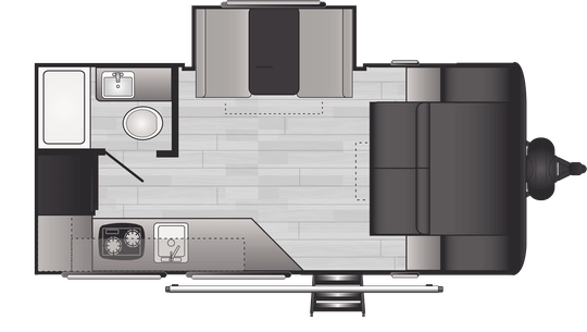 Hideout 174RK Floorplan