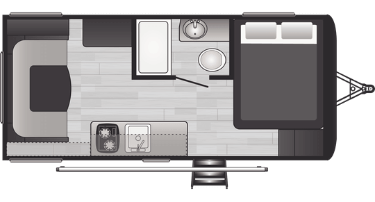 Hideout 177RD Floorplan