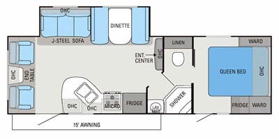 USED 2013 Jayco WHITEHAWK 27DSRL