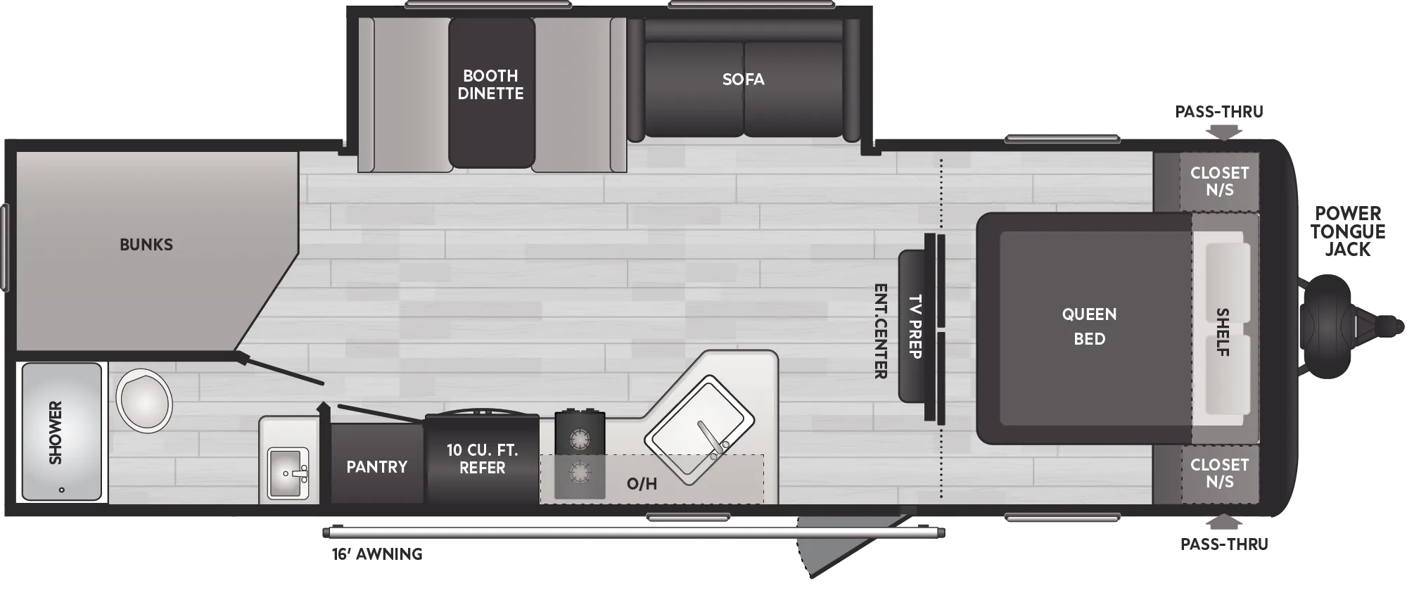 NEW 2024 Keystone HIDEOUT 261BH