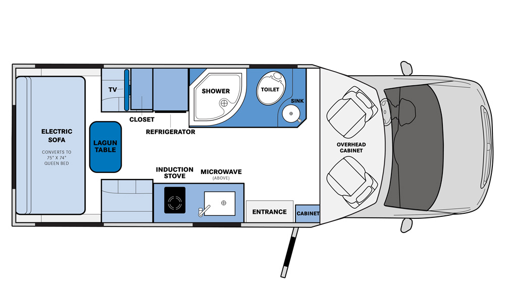 NEW 2024 PLEASURE-WAY PLATEAU XLTS