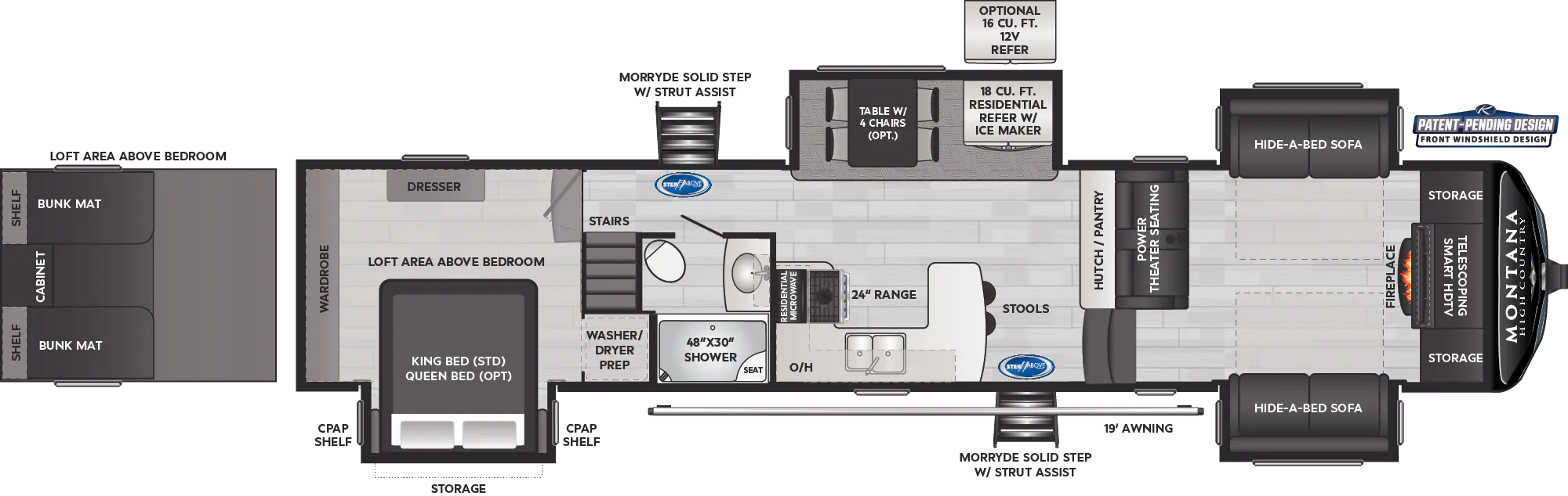 NEW 2024 Keystone HC MONTANA 377FL