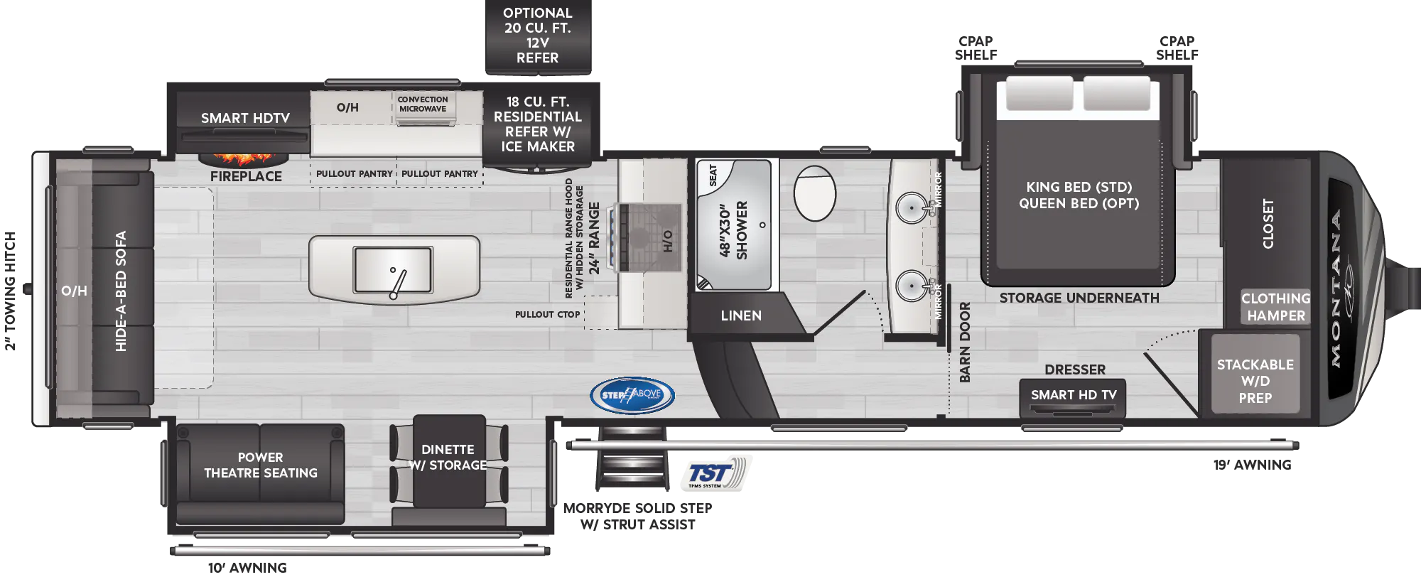 NEW 2024 Keystone MONTANA 3231CK