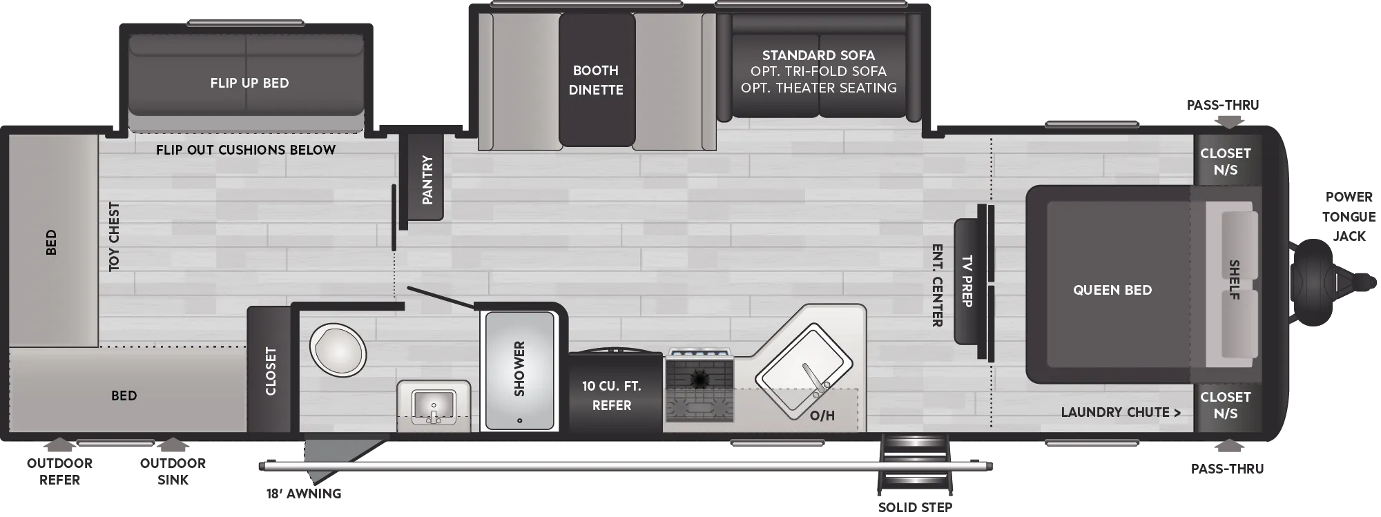 NEW 2024 Keystone HIDEOUT 31BRD