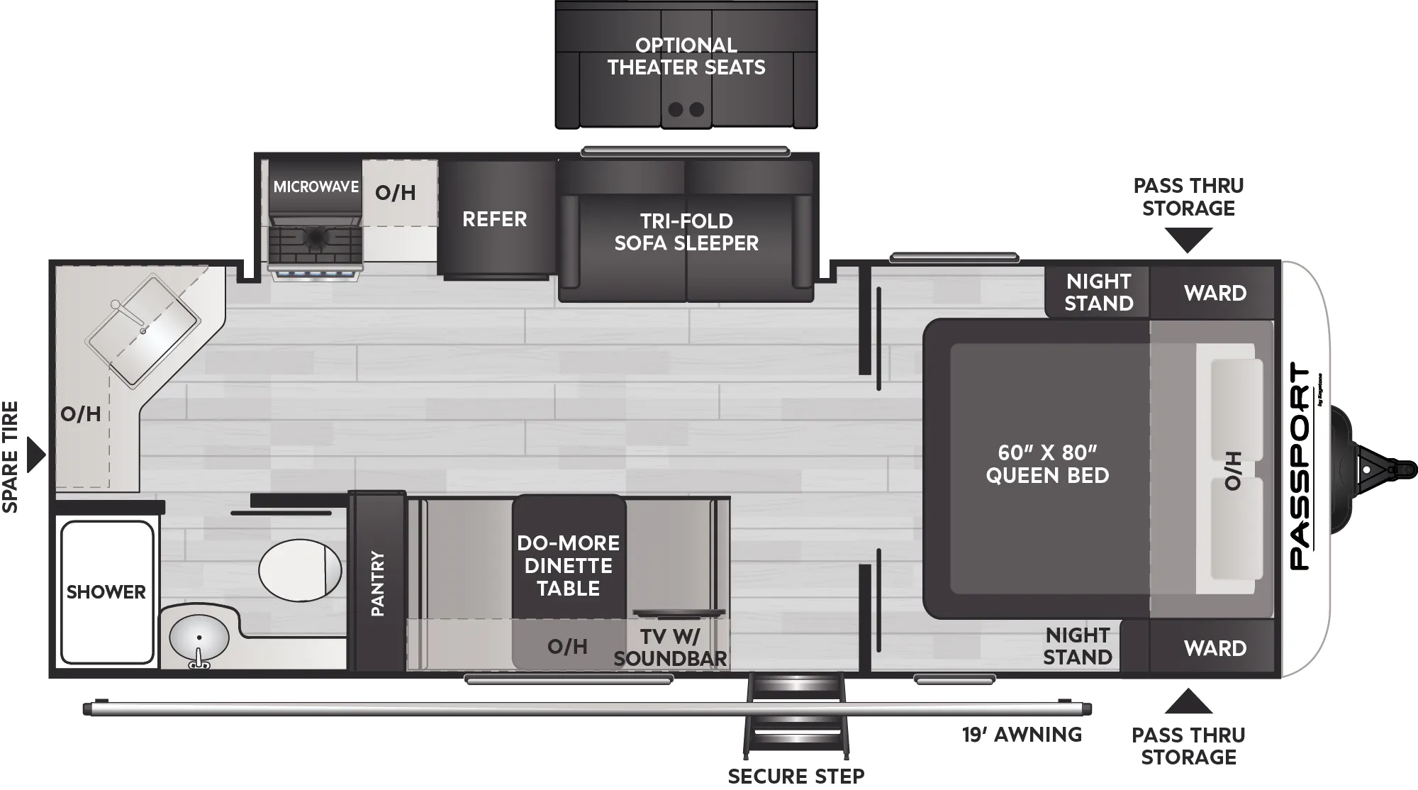 NEW 2024 Keystone PASSPORT 229RK