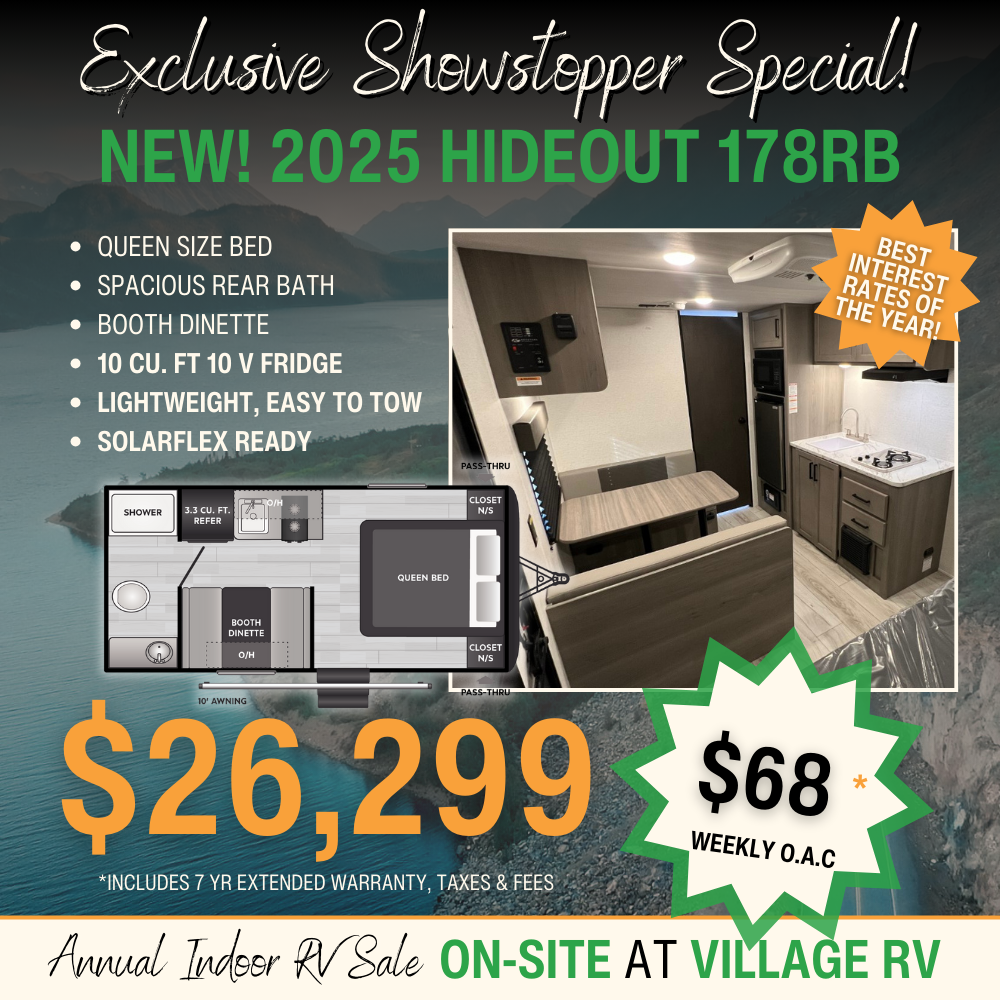 Annual Indoor RV Sale