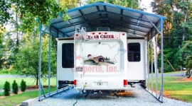 A-Frame Vertical Carports