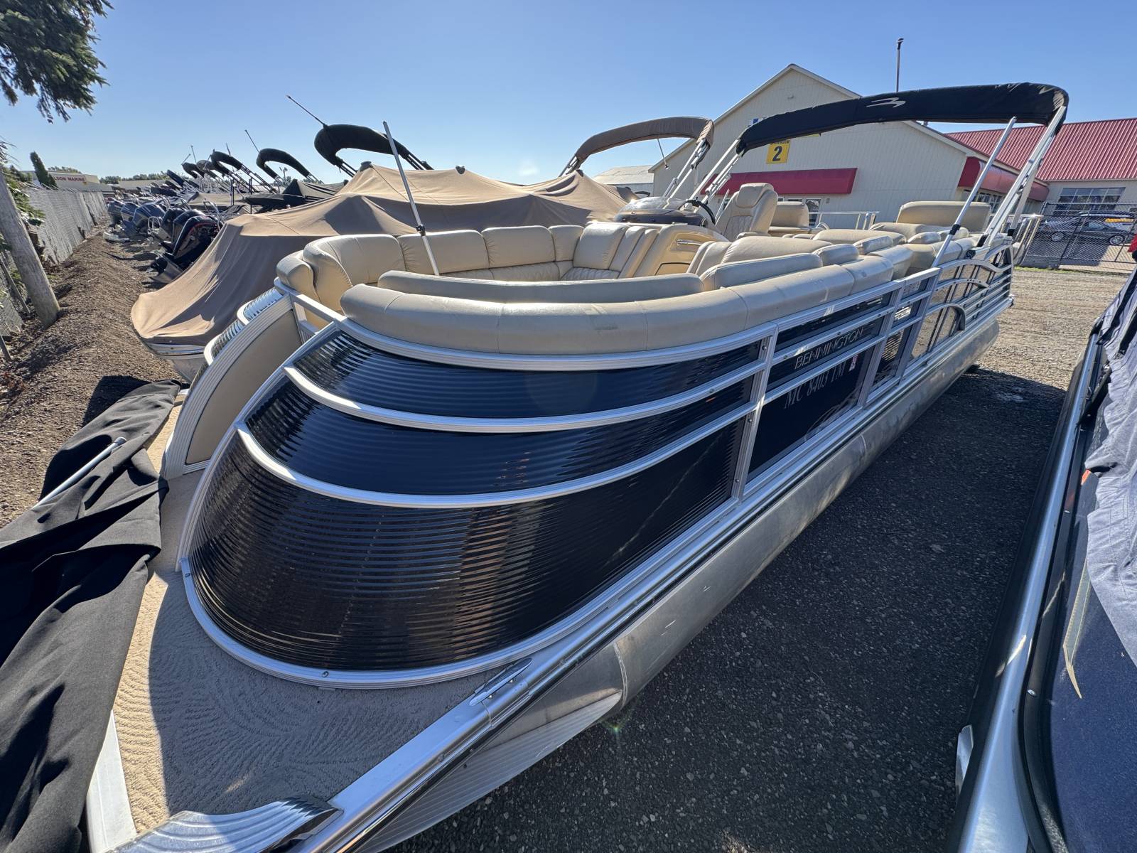 2013 Bennington 2575 QCW- IO Tri Toon