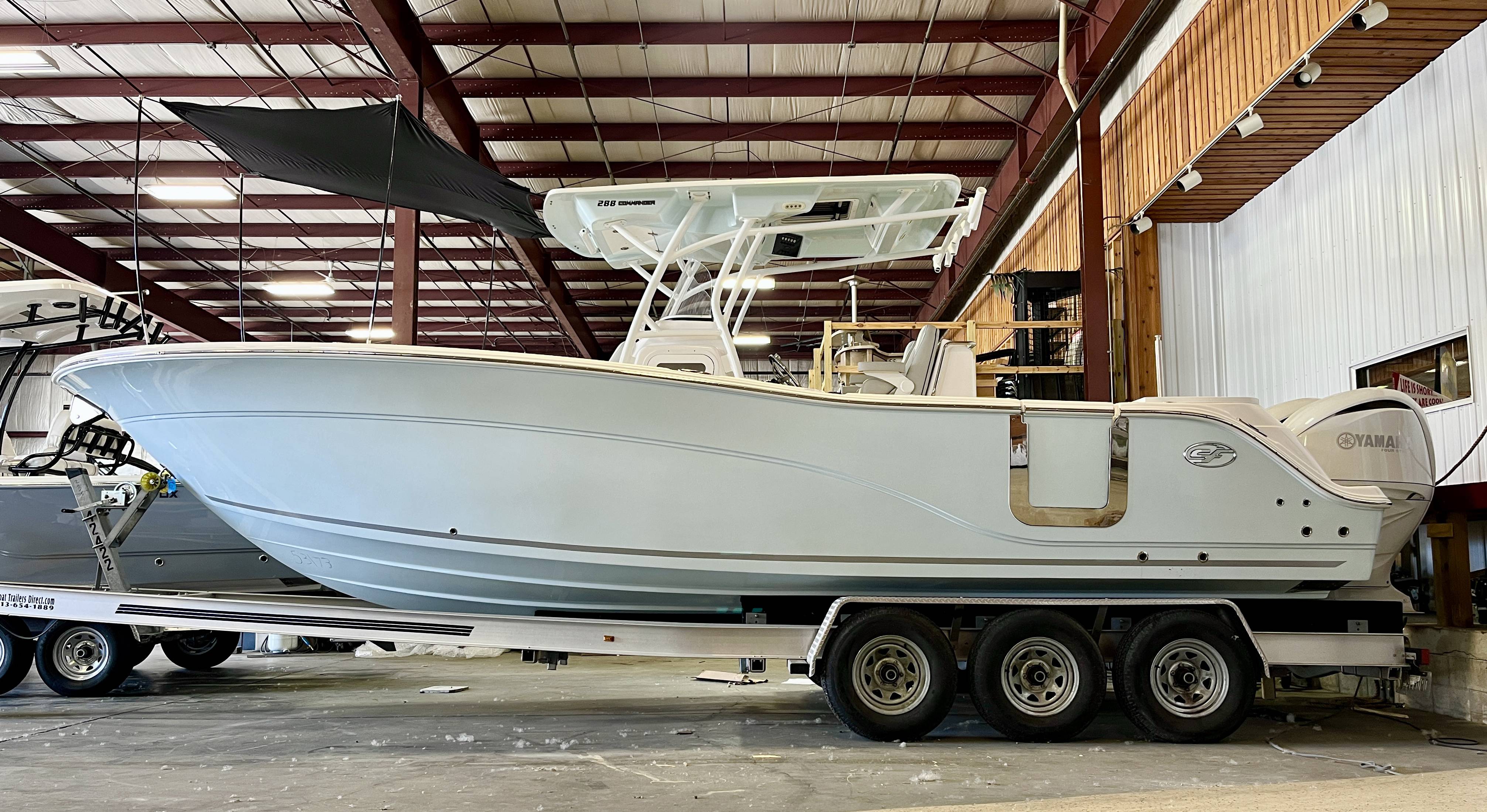 2023 Sea Fox 288 Commander includes trailer