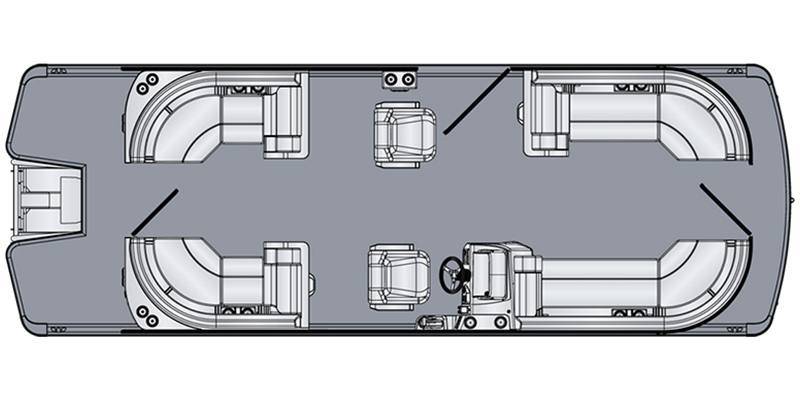 2025 Harris 230 Cruiser Tri Toon - Wilson Marine