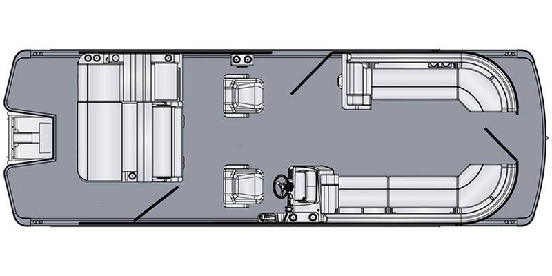 2025 Harris 250 Cruiser Tri Toon - Wilson Marine